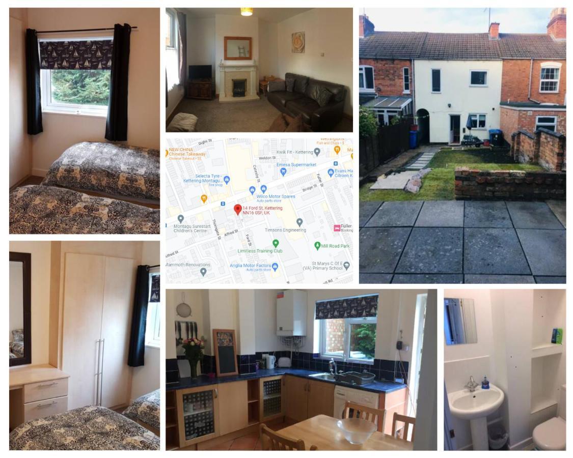 4 Bedroom House For Corporate Stays In Kettering Luaran gambar